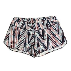 Smartwool Women's Athletic Shorts - Pink and Black Pattern